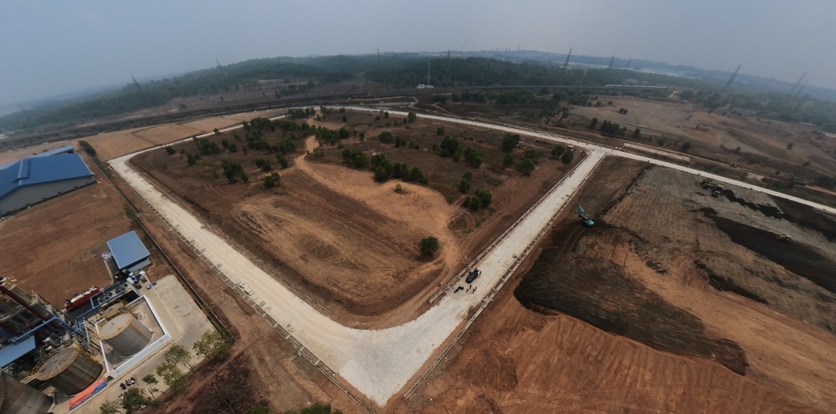 Pembangunan Jalan dan Drainase ROW 24 Artha Industrial Hill
